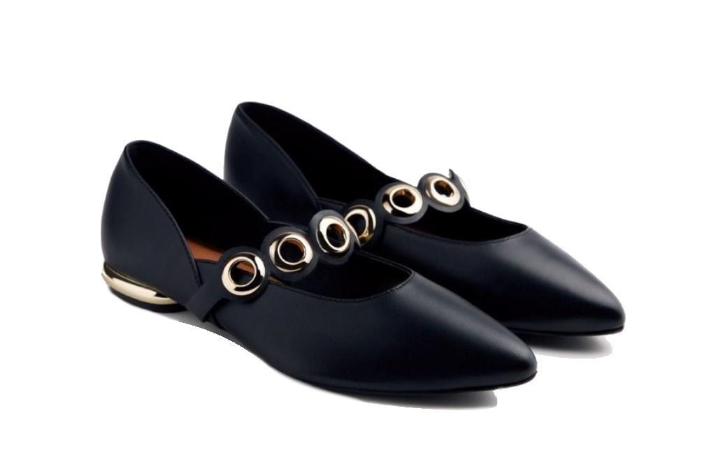 Bailarinas Gioseppo NIMROD 76001 de color negro