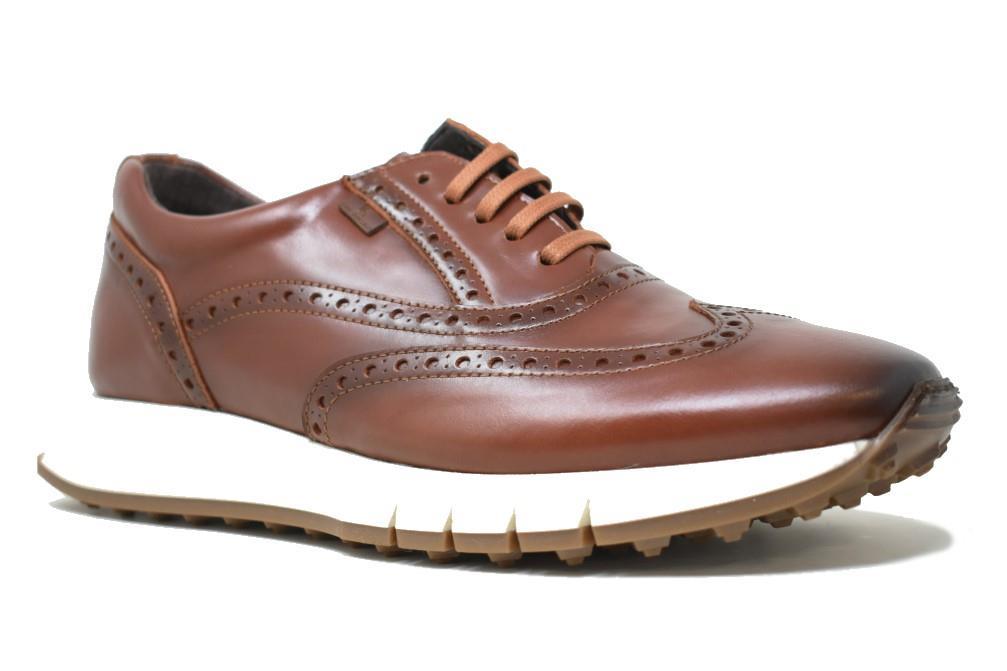 Zapato deportivo Luis gonzalo 7975H en cuero para hombre