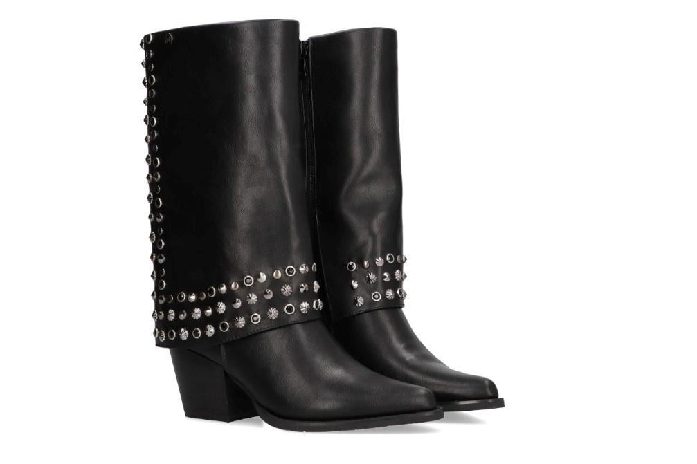 Botas altas cowboy Isteria 24213 en negro para mujer