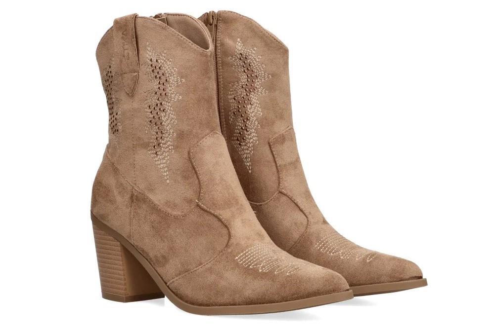 Botines cowboy Etika 110520 ZEIST en taupe para mujer