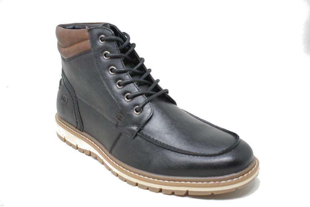 Botines Maraval con cordones M0513 en negro para hombre