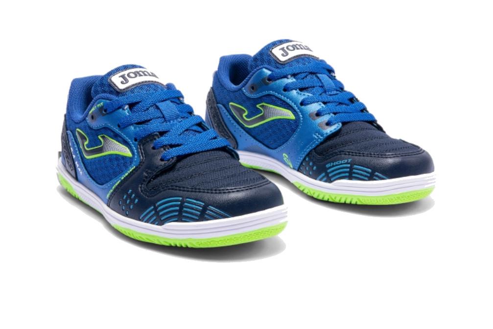 Zapatillas fútbol sala Joma Max JR 2604 royal indoor para niño