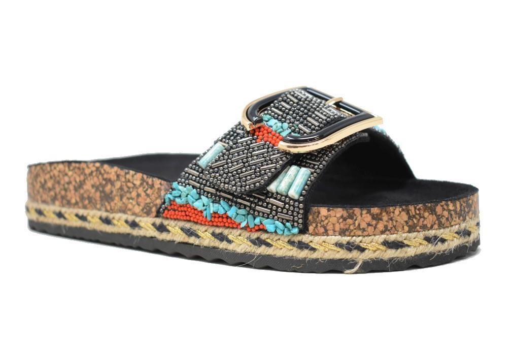 Sandalias bio Isteria 22062 en negro para mujer