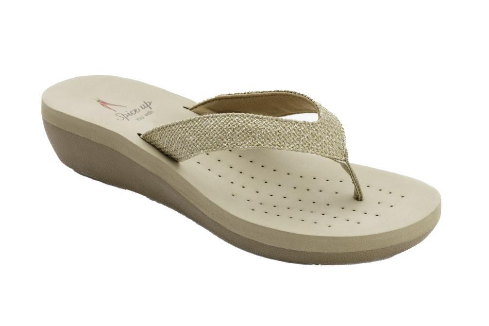 Chanclas Spice UP REBECCA SHINNY SU24008 para mujer