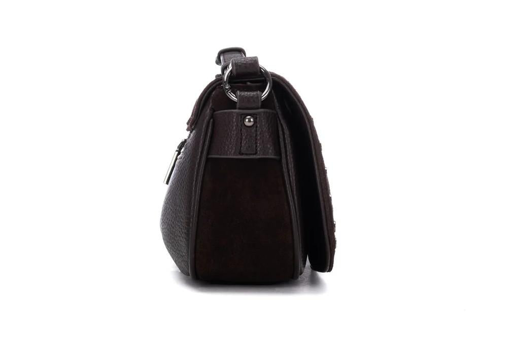 Bolso Bandolera Carmela 186236 en marrón para mujer de Serraje Estilo Boho