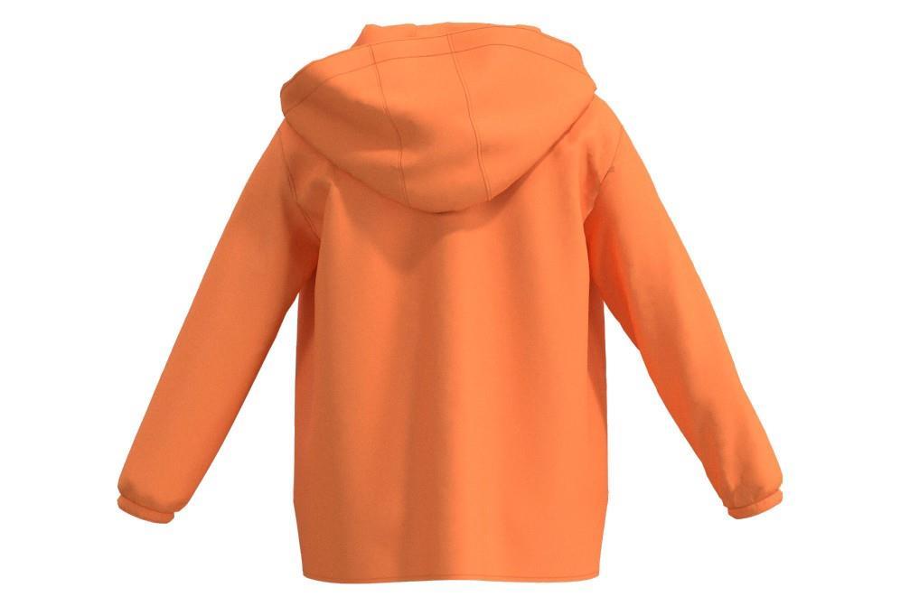 Anorak Joma Metaverse 500764 en naranja para niños