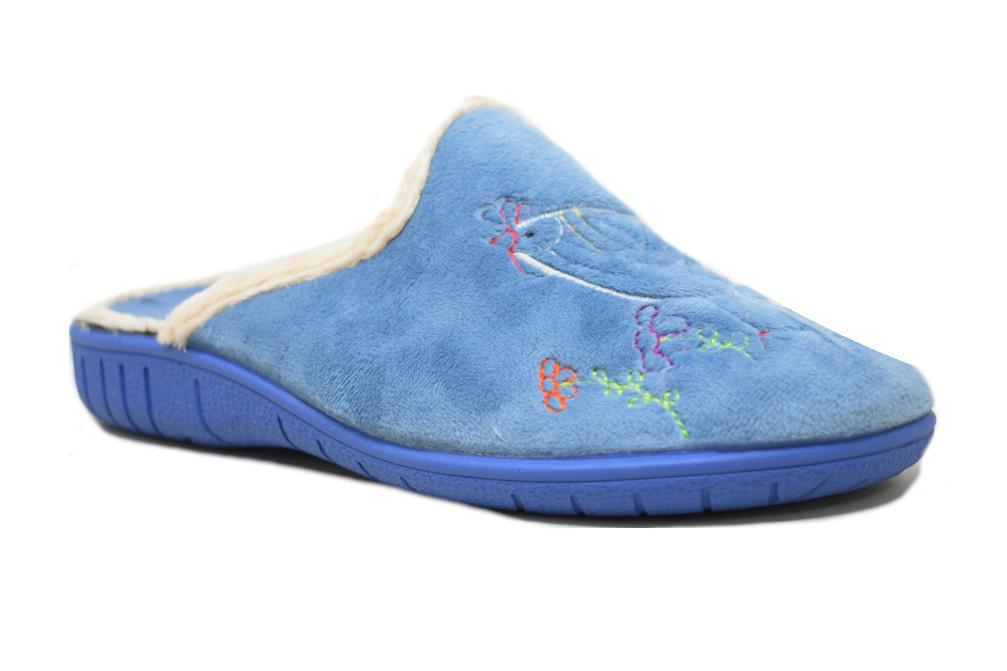 Zapatillas de casa Calusa 920 gallina en celeste