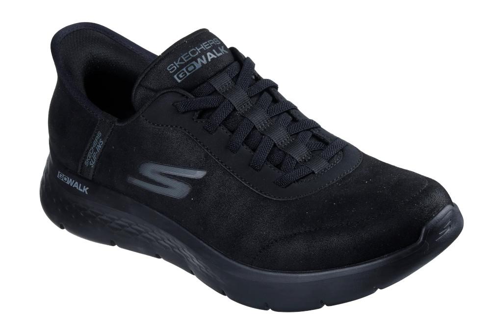 Zapatillas deportivas Skechers Slip-ins GO WALK Flex Smooth Motion 216326 negras para hombre