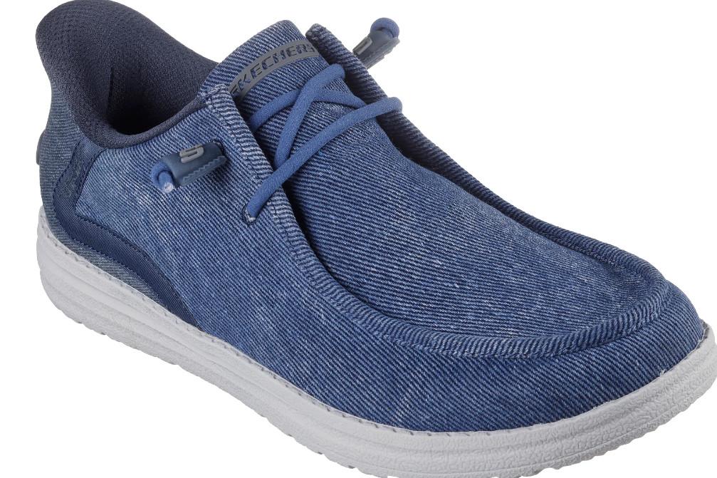 Náuticos Hombre Skechers Slip-Ins Relaxed Fit Melson Coronado 210959 | Lona y Memory Foam™