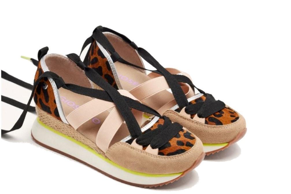 Sandalias deportivas Gioseppo LUDLOW 74958 en leopardo para mujer