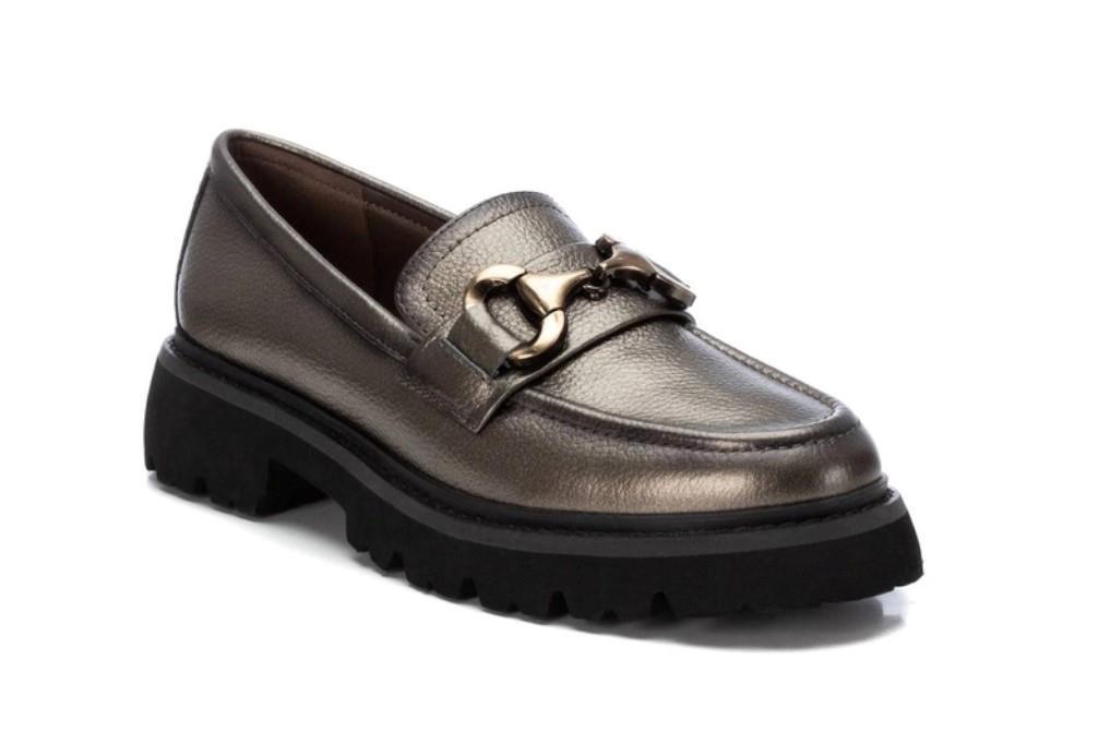 Mocasines Carmela 161991 en plomo para mujer