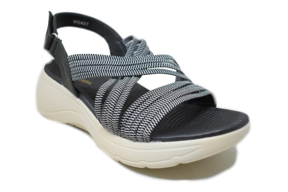 Sandalias deportivas Maraval W0408 en negro para mujer