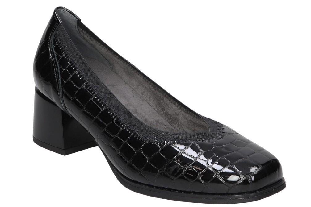 Zapatos de tacón cómodos Pitillos 10820 en negro