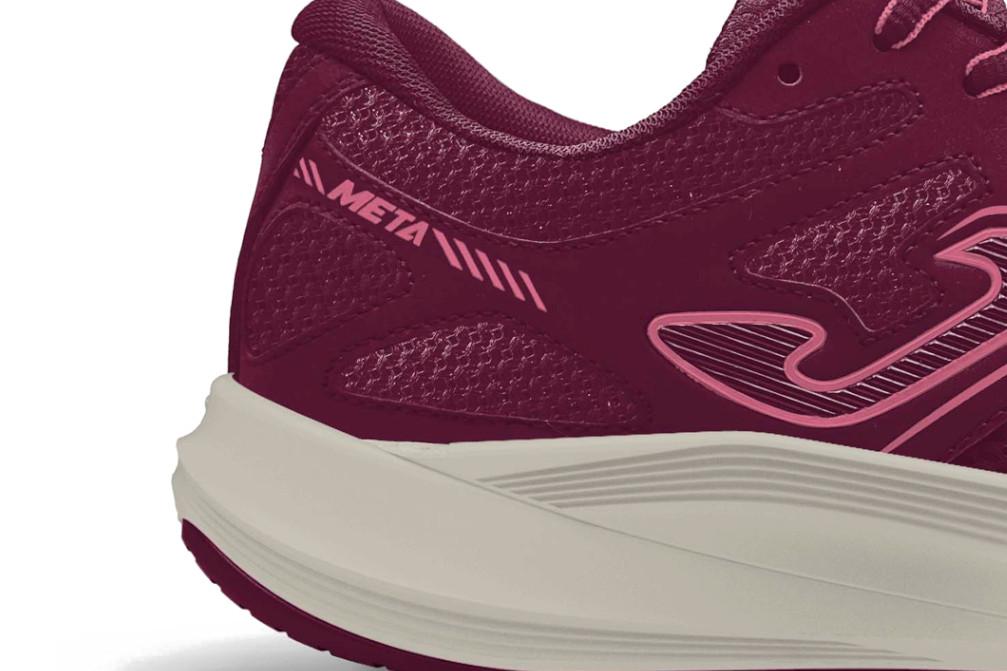 Zapatillas de running para mujer Joma RMETLW2620 Meta Lady 2620 en burdeos