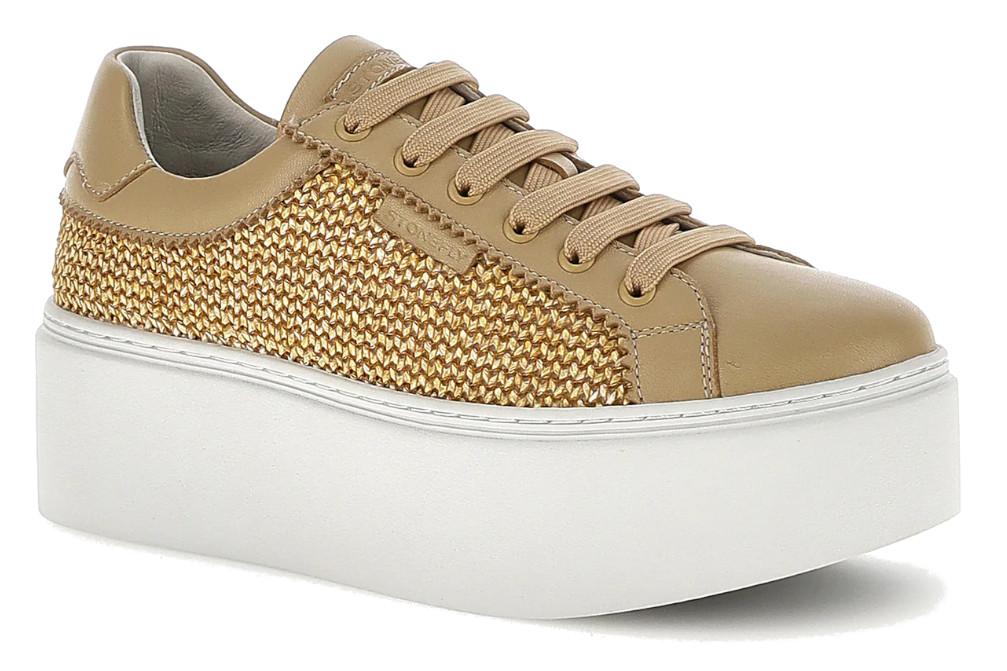 Zapatillas deportivas con plataforma Stonefly ALLACCIATE SKY 1 223835 en marrón