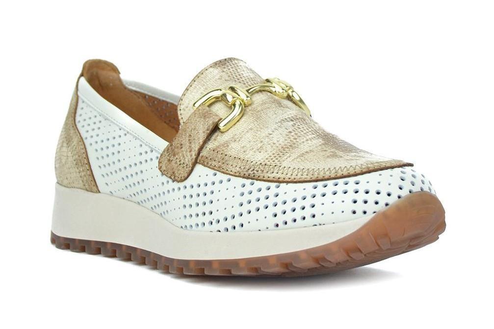 Mocasines Kangaroos 800-12 en beige para mujer
