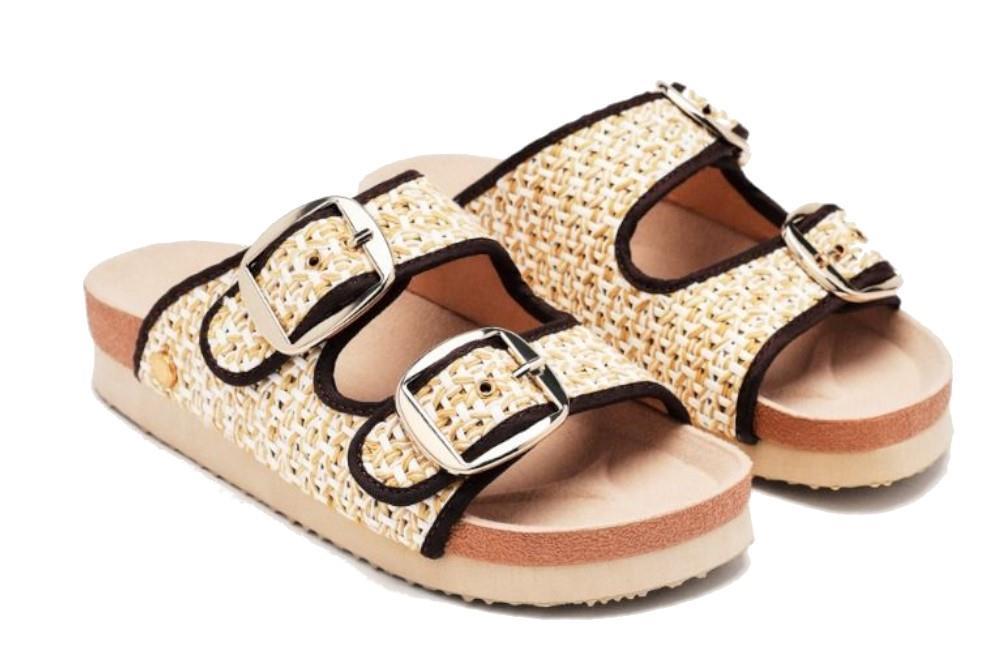 Sandalias bio Gioseppo PERSHING en beige para mujer