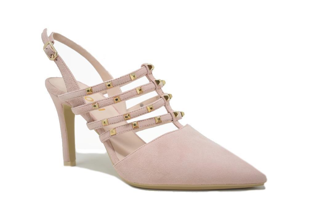 Zapatos de Tacón destalonados LODI RESTA-TP – Zapatos de fiesta Elegantes para Mujer color rosa