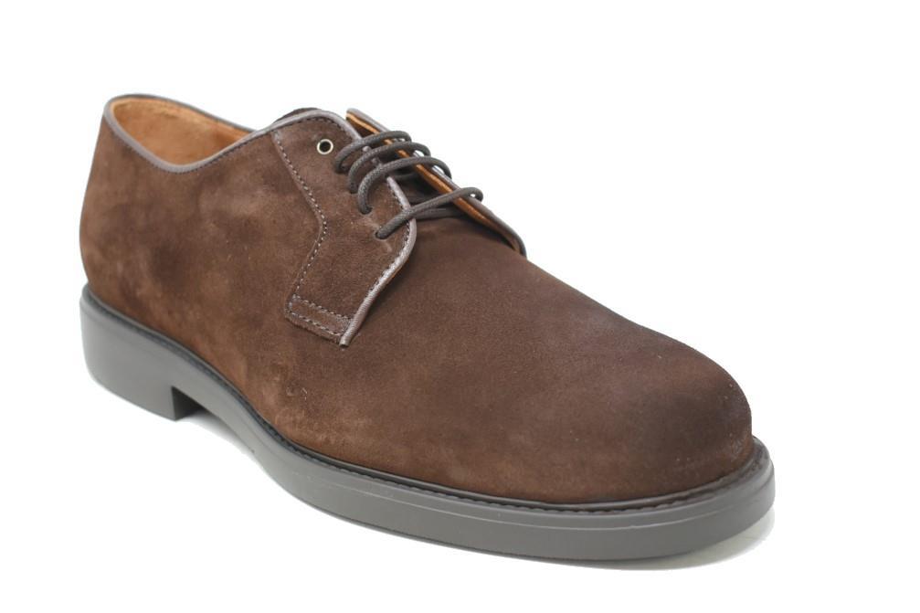 Zapatos con cordones Angel Sansano 25005 en marrón para hombre
