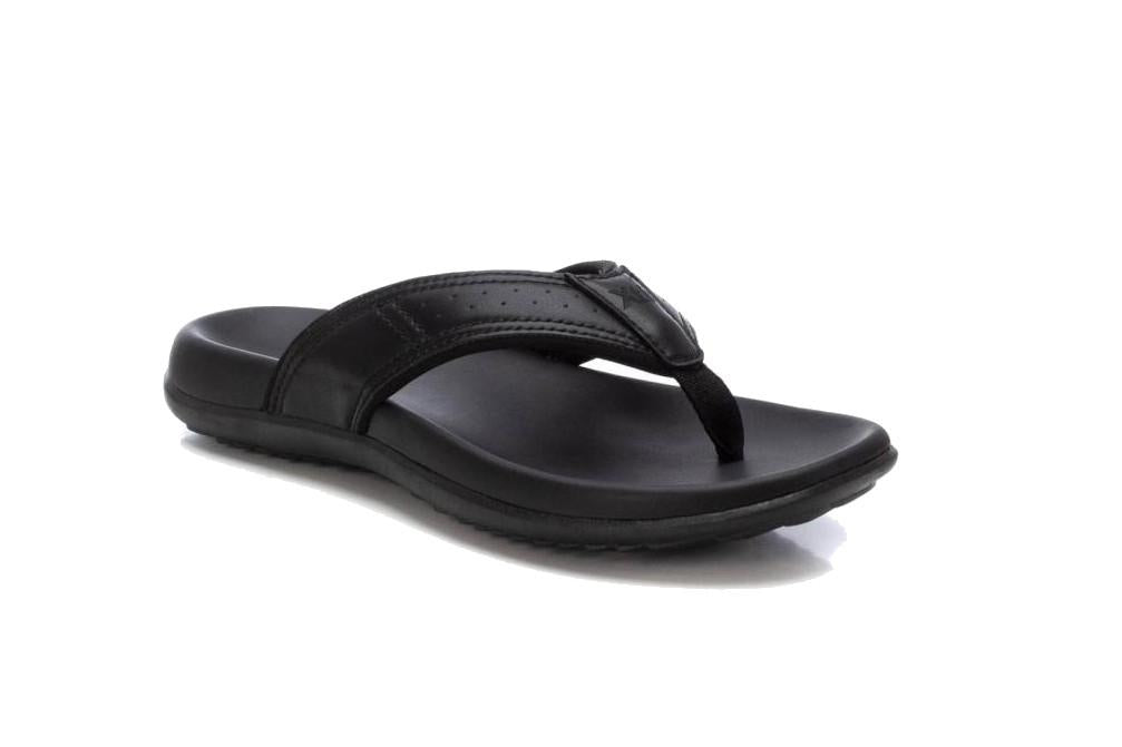 Sandalias de dedo XTI 143767 negras para hombre | Chanclas cómodas y casual para verano