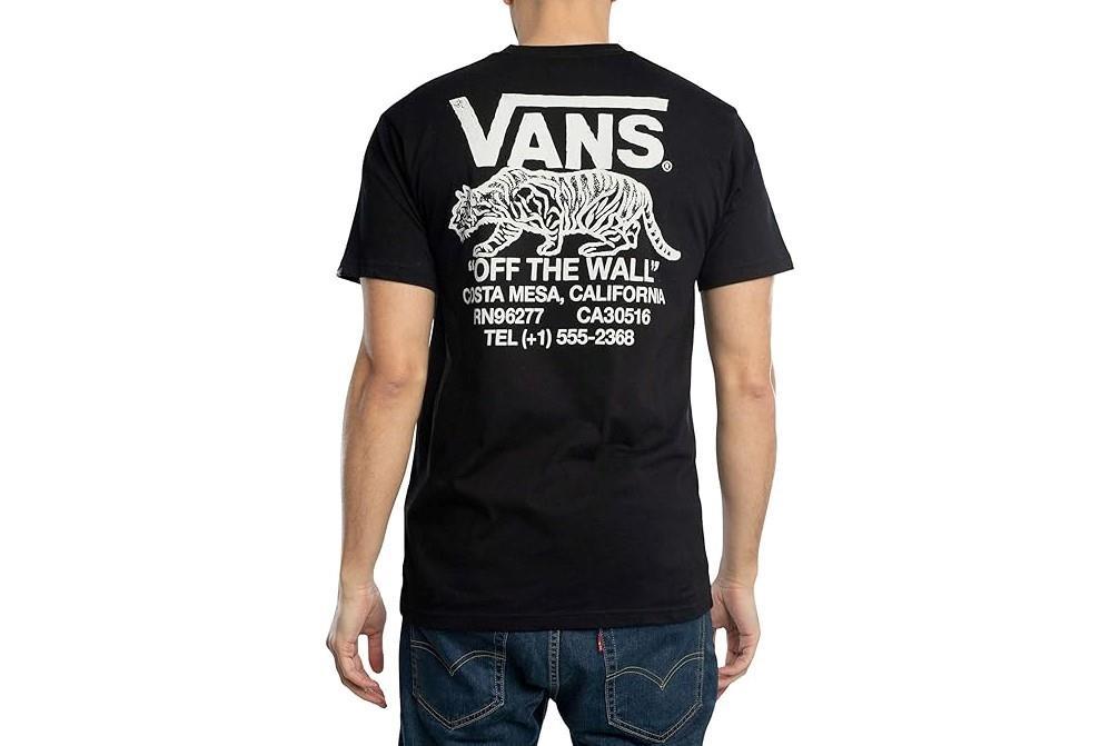 Camiseta manga corta Vans Frizz - Sneaky SS en negro para hombre