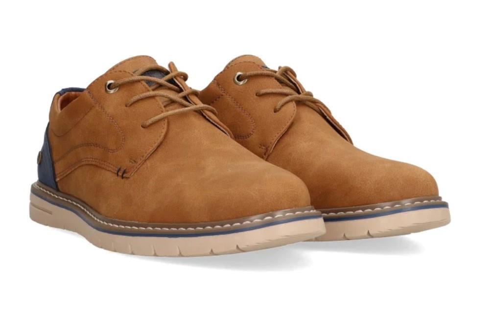 Zapatos Confort ETIKA 60923 KAUNAS en color camel
