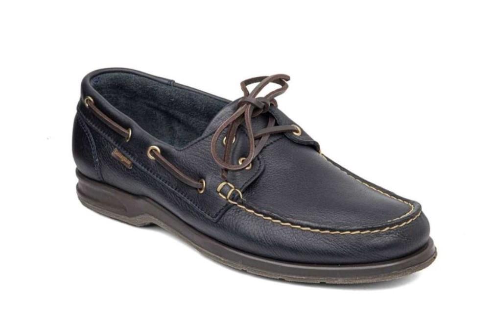Zapatos náuticos Callaghan 53205 Sea-walker en azul para hombre