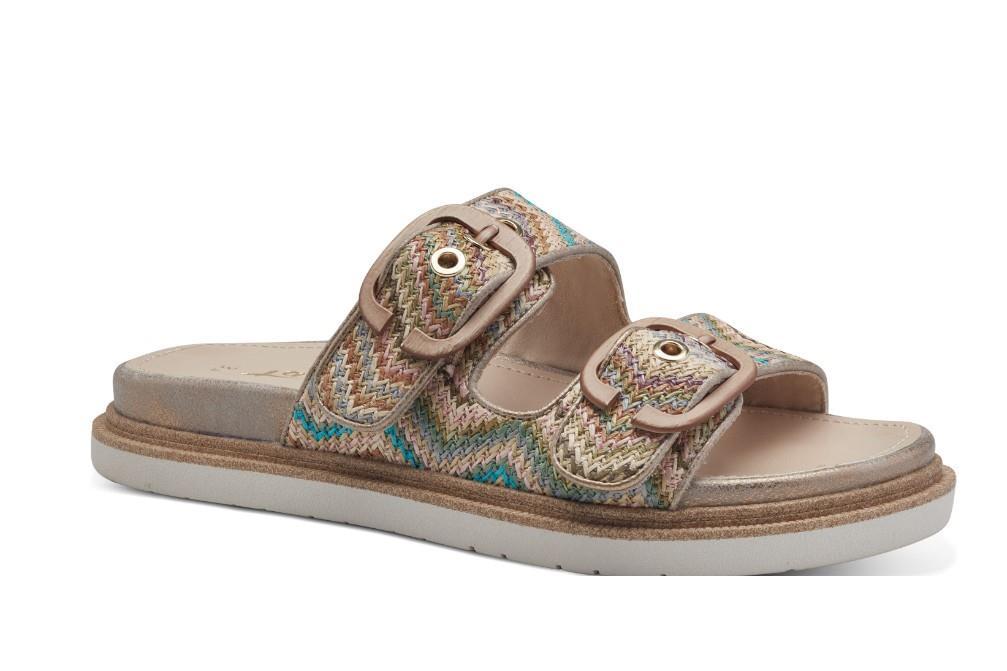 Sandalias planas Tamaris 1-27505-42-402 en beige para mujer