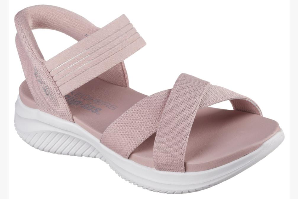 Sandalias deportivas Skechers Slip-Ins Ultra Flex 3.0 Never Better Rosa Claro Mujer 119975 | Cómodas, Veganas y Ultraligeras