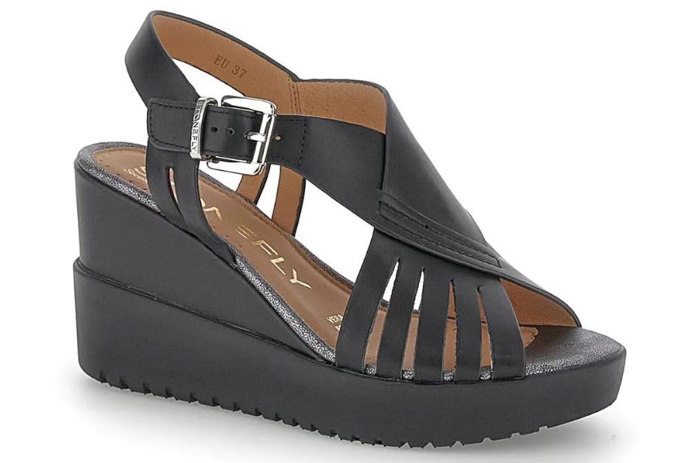 Sandalias con cuña Stonefly ELY 18 CALF LTH para mujer