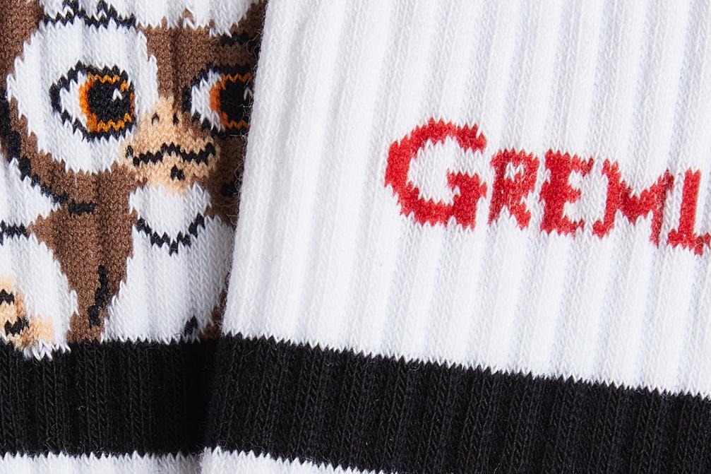 Pack regalo de 3 calcetines Jimmy Lion Athletic Gremlins con pin de Gizmo