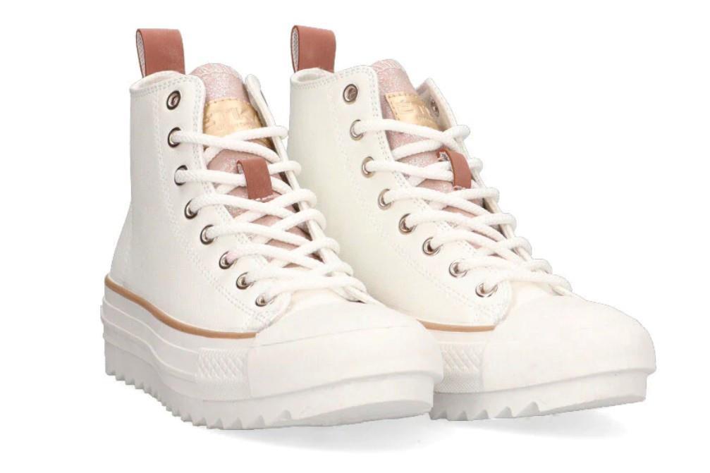 Zapatillas deportivas Etika ESCALDES 52418 en blanco para mujer