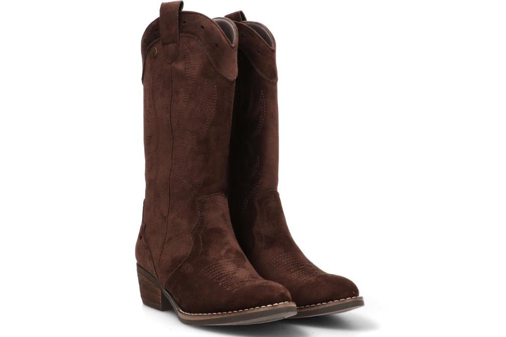 Botas altas cowboy Isteria 600 en color moka