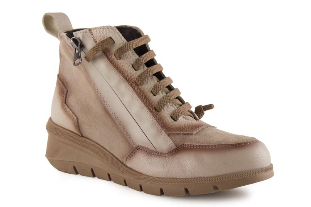 Botín deportivo Tekila 115 para mujer en color beige