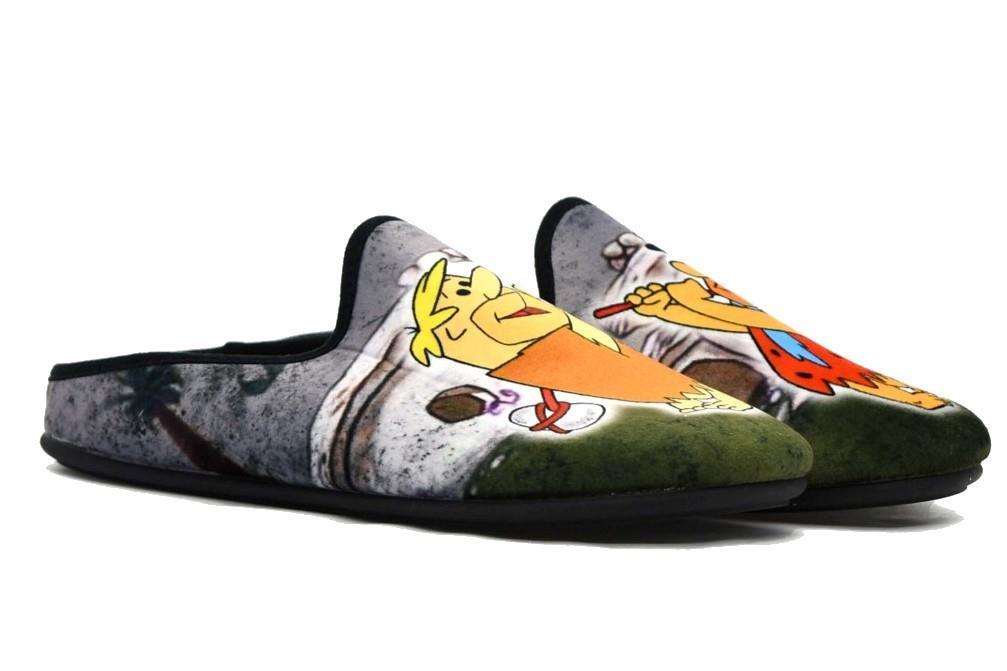 Zapatillas de casa Vulca-Bicha 1855 de color gris