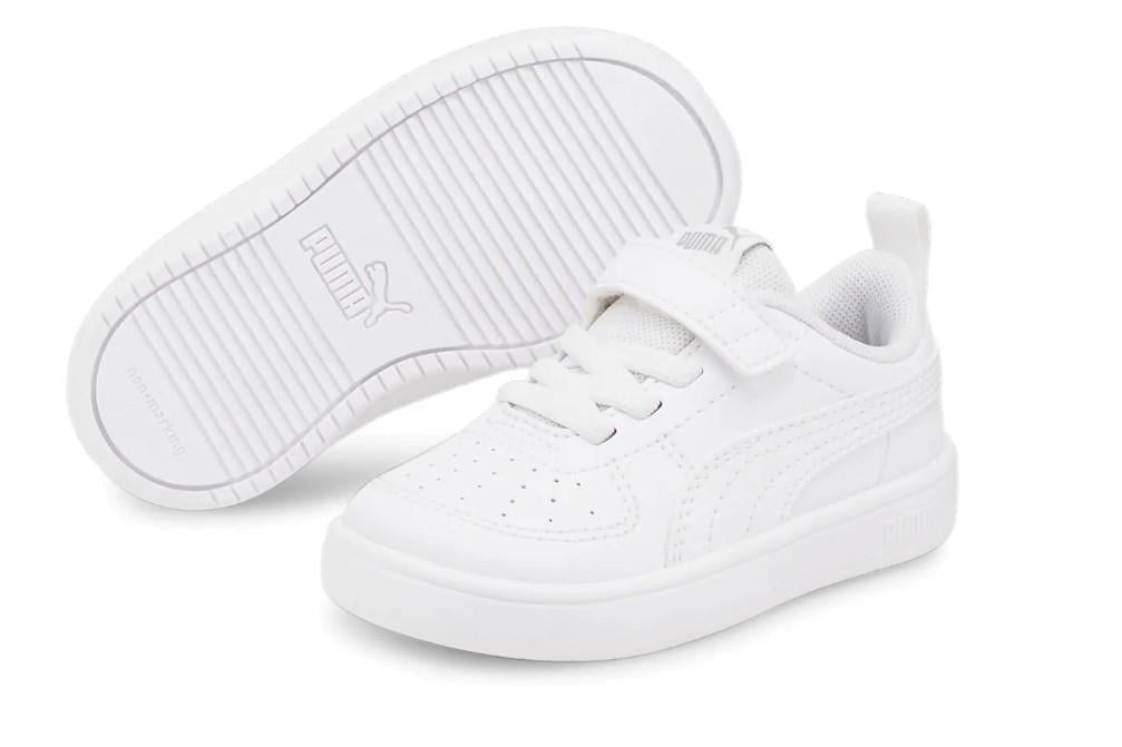 Zapatillas deportivas Puma Rickie AC 384314 en blanco para niños