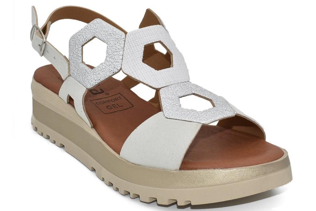 Sandalias con Cuña TEKILA S-1110 en Blanco para mujer