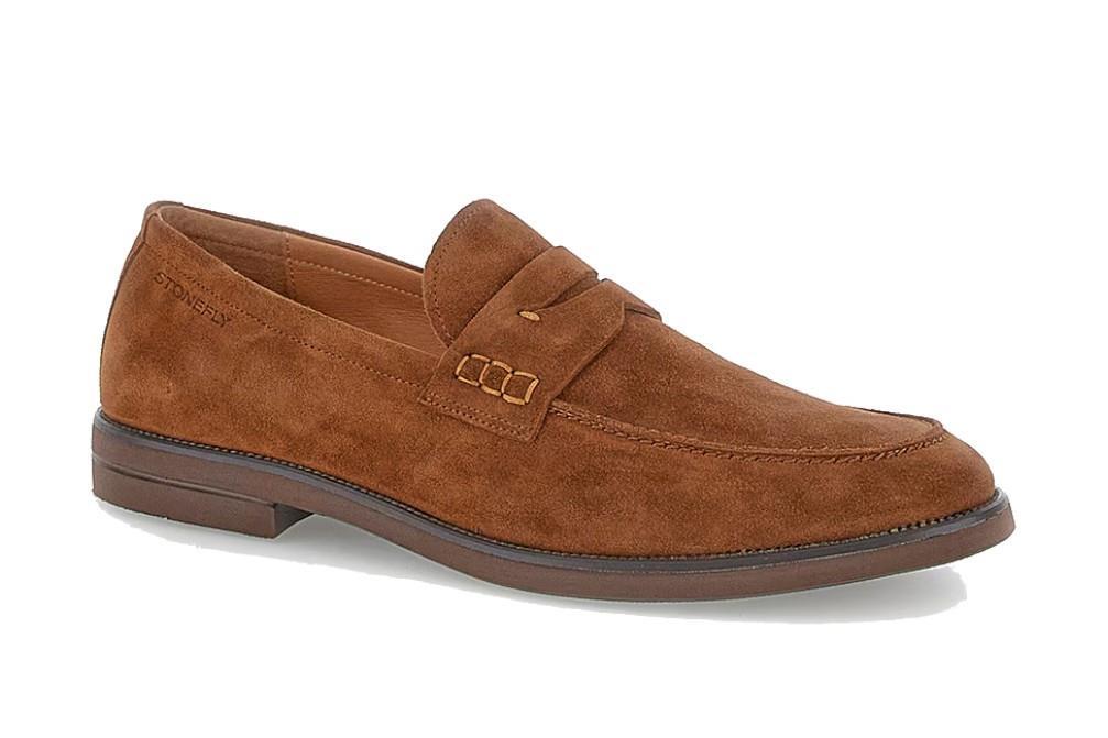 Mocasines Stonefly 220797 CALVIN 9 VELOUR en marrón para hombre