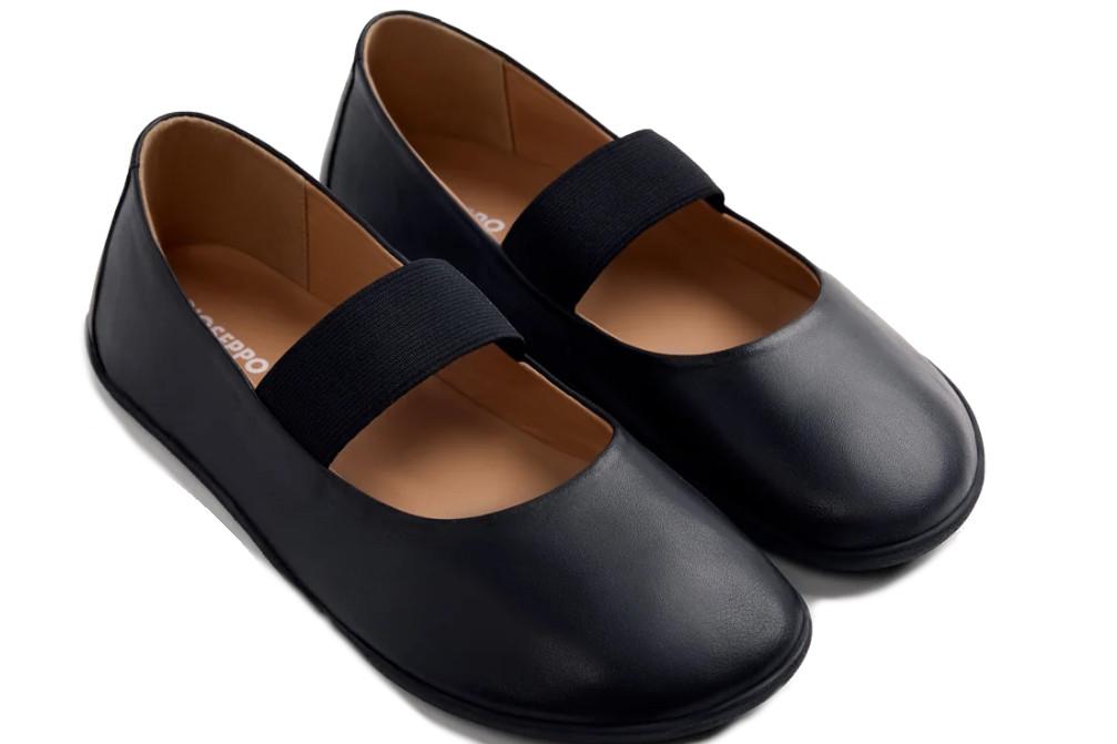 Bailarinas Barefoot Gioseppo Malakisi 79018 de Piel en negro para mujer
