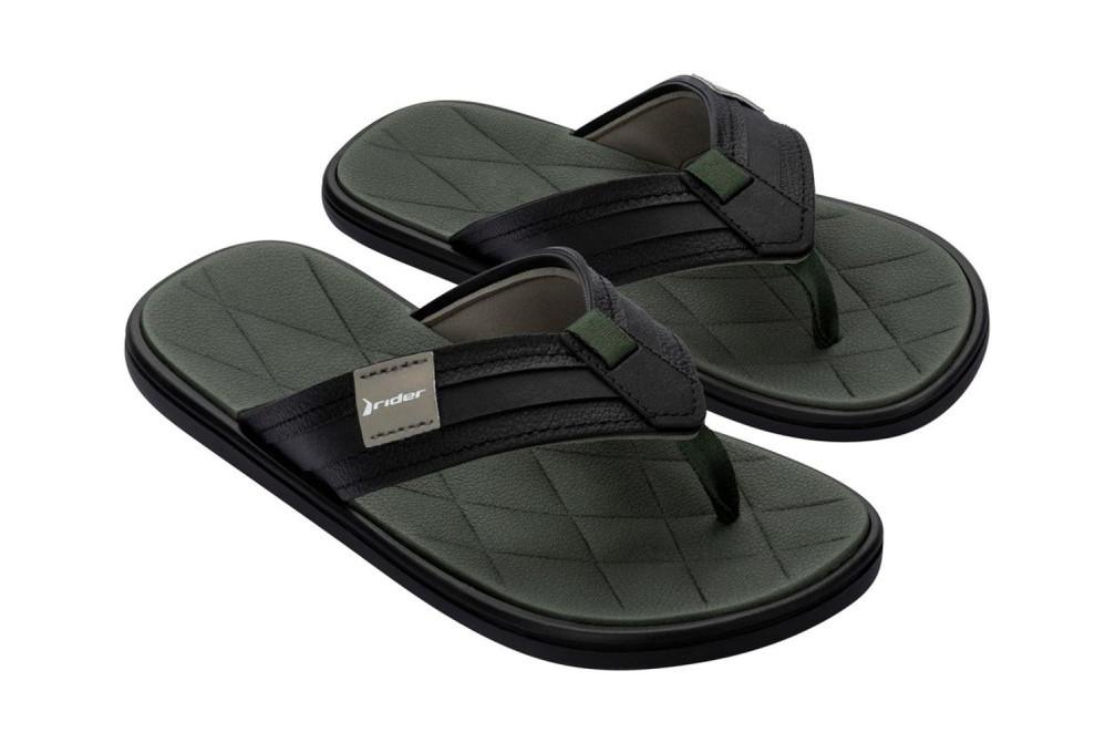 Sandalias Rider Malta AD R83877 Negras para Hombre | Chanclas de piscina cómodas con Plantilla EVA