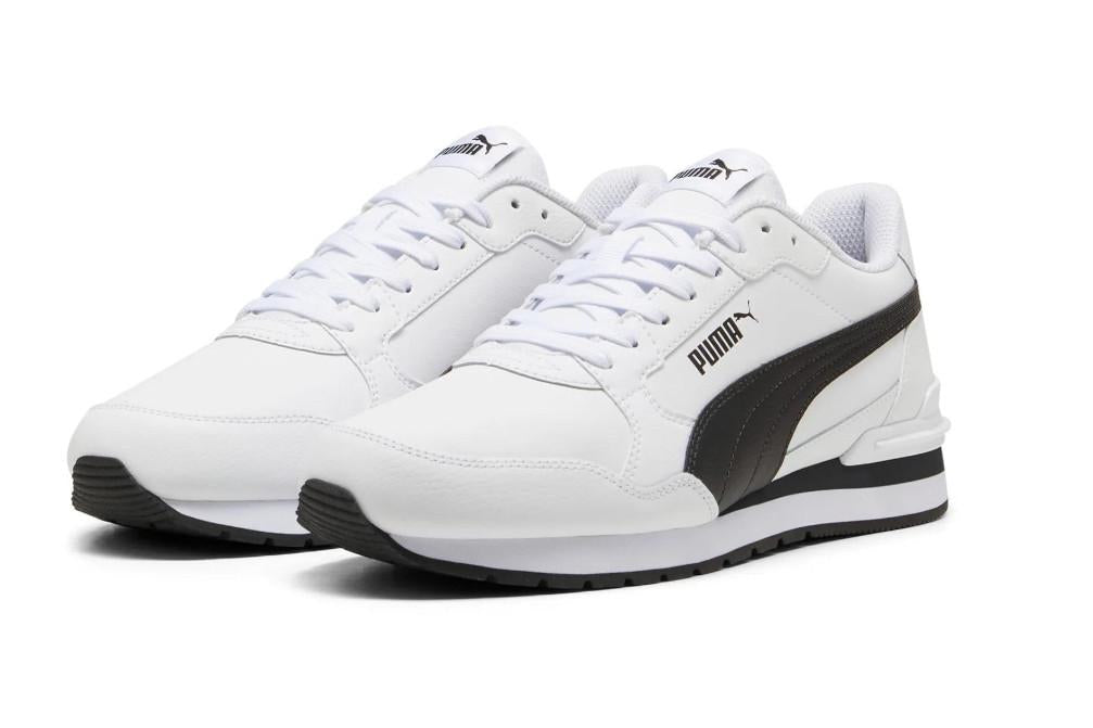 Zapatillas deportivas de piel Puma ST Runner v4 L 399068 Hombre en blanco