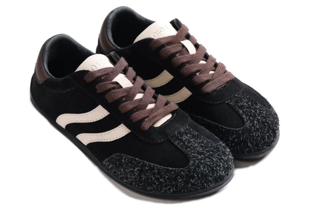 Zapatillas deportivas Barefoot Gioseppo 80250 de Piel en negro para mujer