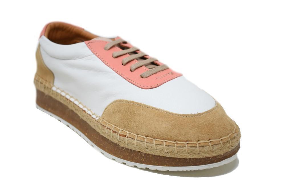 Zapatillas deportivas TOP3 22574 en blanco para mujer