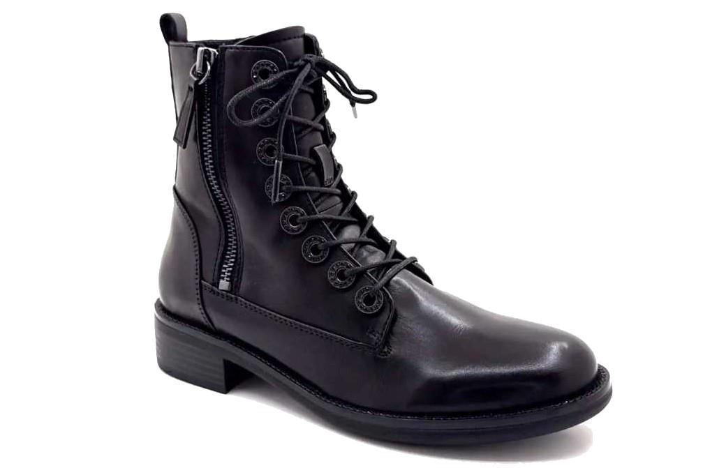 Botines militares planos Regarde le Ciel Roxana 49
