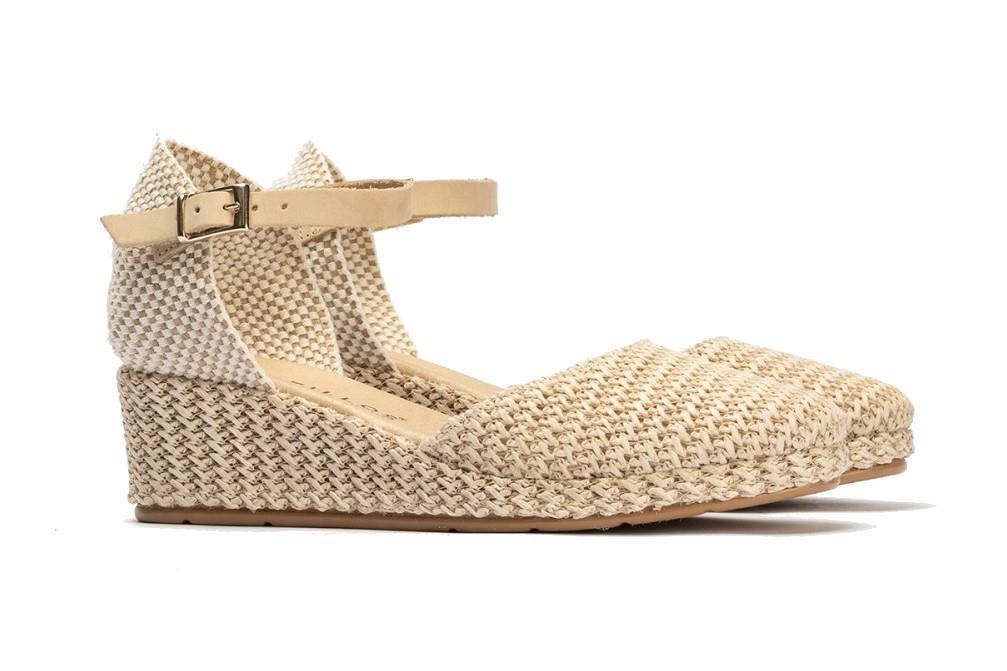 Alpargatas Pitillos 5569 en color natural para mujer