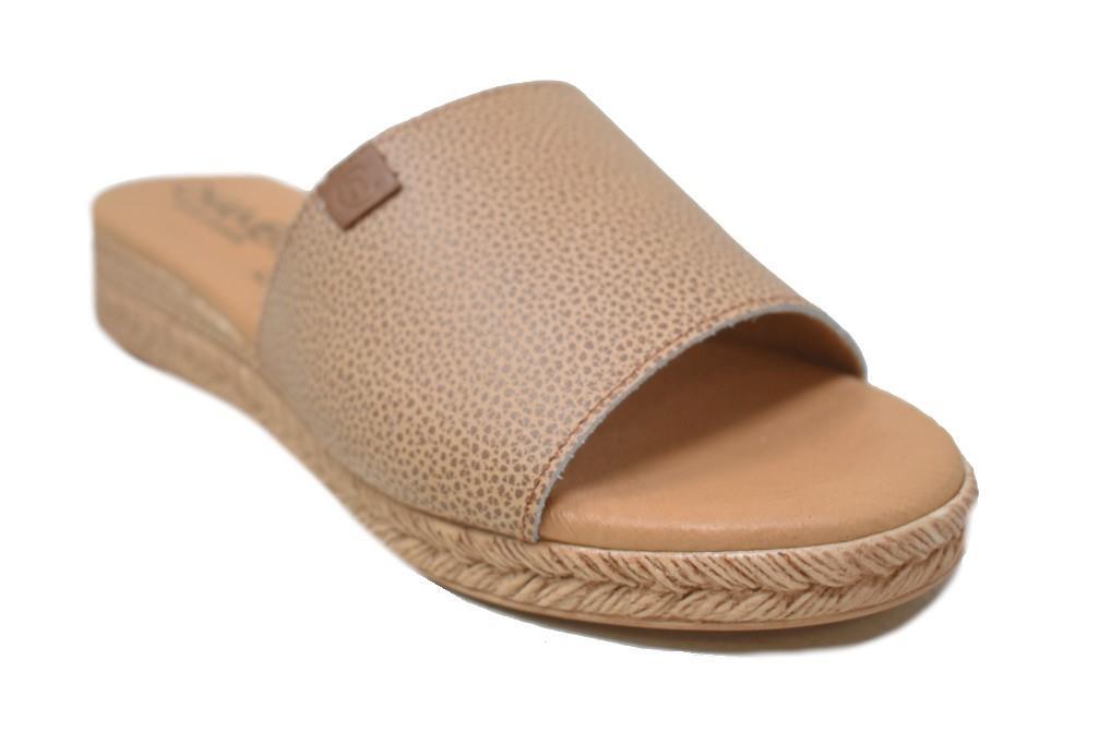 Zueco Chamby 251 en taupe para mujer