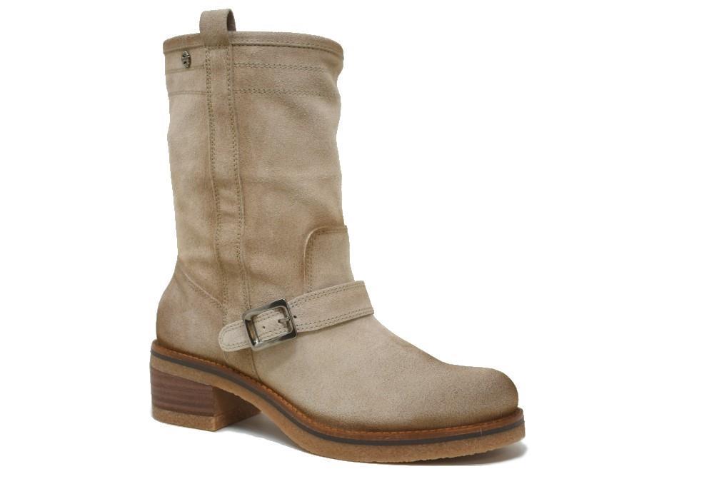 Botines Porronet 4638 en arena para mujer