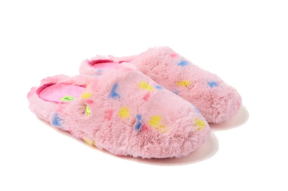 Zapatillas de casa pelo Hot Potatoes SANDWELL 76925 en rosa