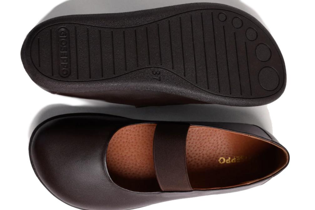 Bailarinas Barefoot Gioseppo Malakisi 80685 de Piel en marrón para mujer