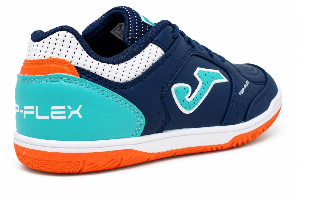 Zapatillas Fútbol Sala Joma Top Flex Junior 2603 Azul TPJW2603IN